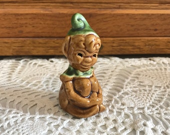 Vintage house elf miniature figurine.