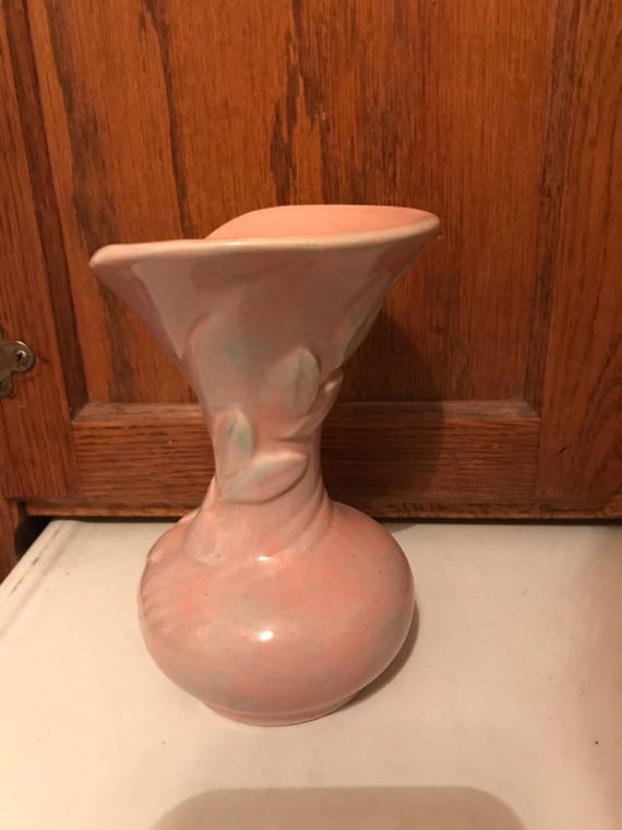 Vintage Pink Gonder Bud Vase Usa Pottery Retro Fabulous Etsy