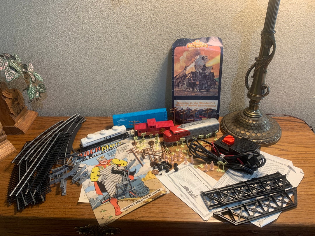 Vintage Bachmann 60 Model Train Pieces. Model Train Sets Etsy