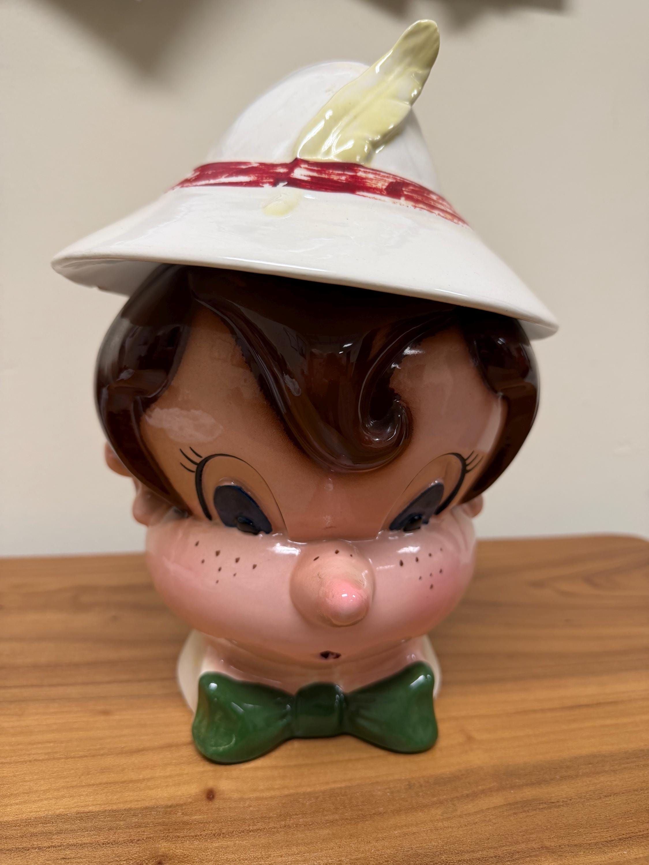 ピノキオ クッキージャー アンティーク Pinocchio Cookie Jar | eBay