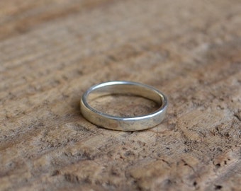 Sterling ring band, simple sterling ring band, basic sterling ring, classic sterling ring band, sterling wedding, simple sterling ring band
