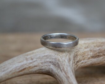 Sterling ring band, simple sterling ring band, basic sterling ring, classic sterling ring band, sterling wedding, simple sterling ring band