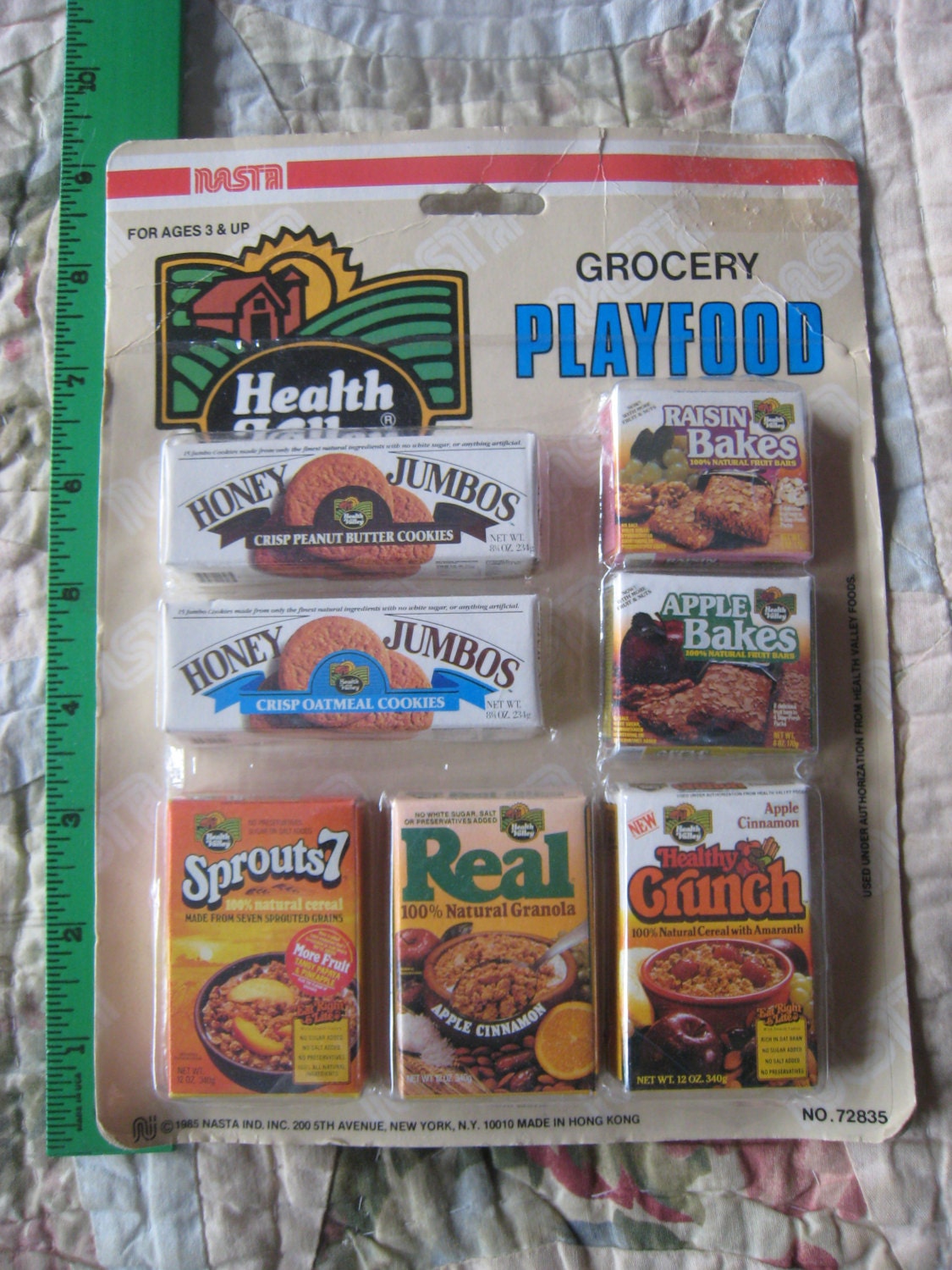 ON SALE! Vintage Grocery Playfood Small Boxes Made to Look Like