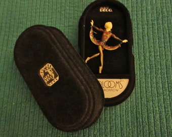 SALE! Vintage Art Deco, Inc. 1989 Dancer Brooch