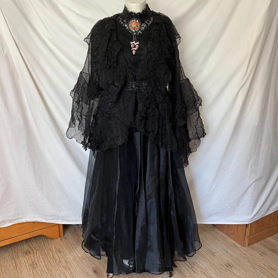 black witch dress plus size Fynn Boots in Black | Size 10.5 main image 0