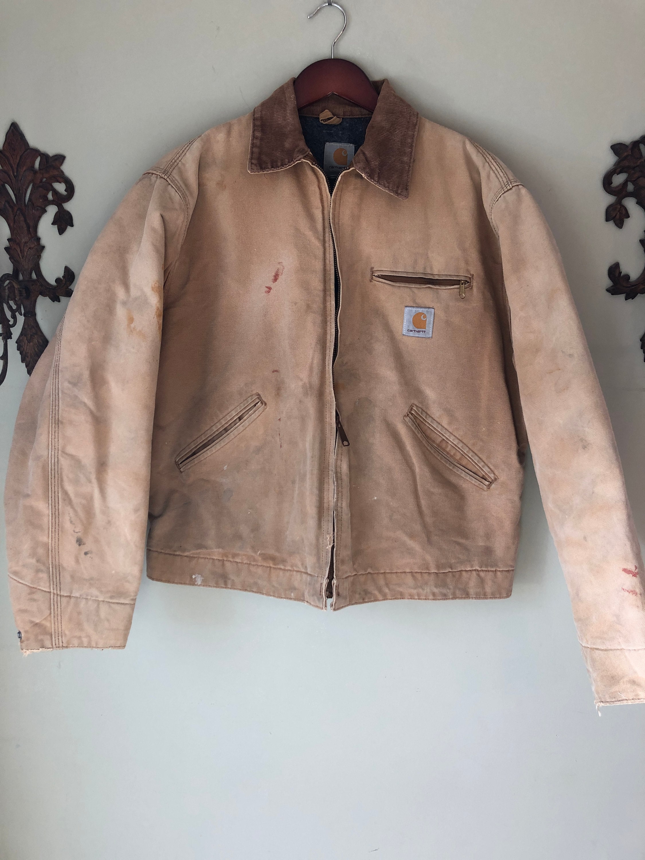 Carhartt Duck Jacket - Etsy