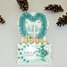 Vintage 3-D Christmas Card - Early to Mid-1900's - Printed in Germany