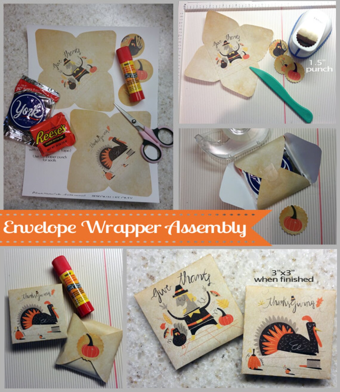 York Candy Bar Envelope Wrapper Christmas Silver Snowflake Etsy