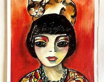 Wydruk archiwalny, „Calico On My Mind”