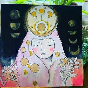 Original Painting, "The High Priestess"