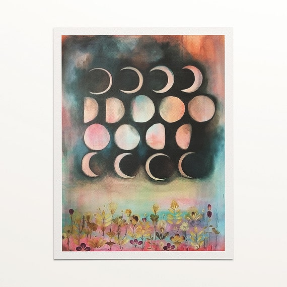 Archival Print, "Planting by the moon"