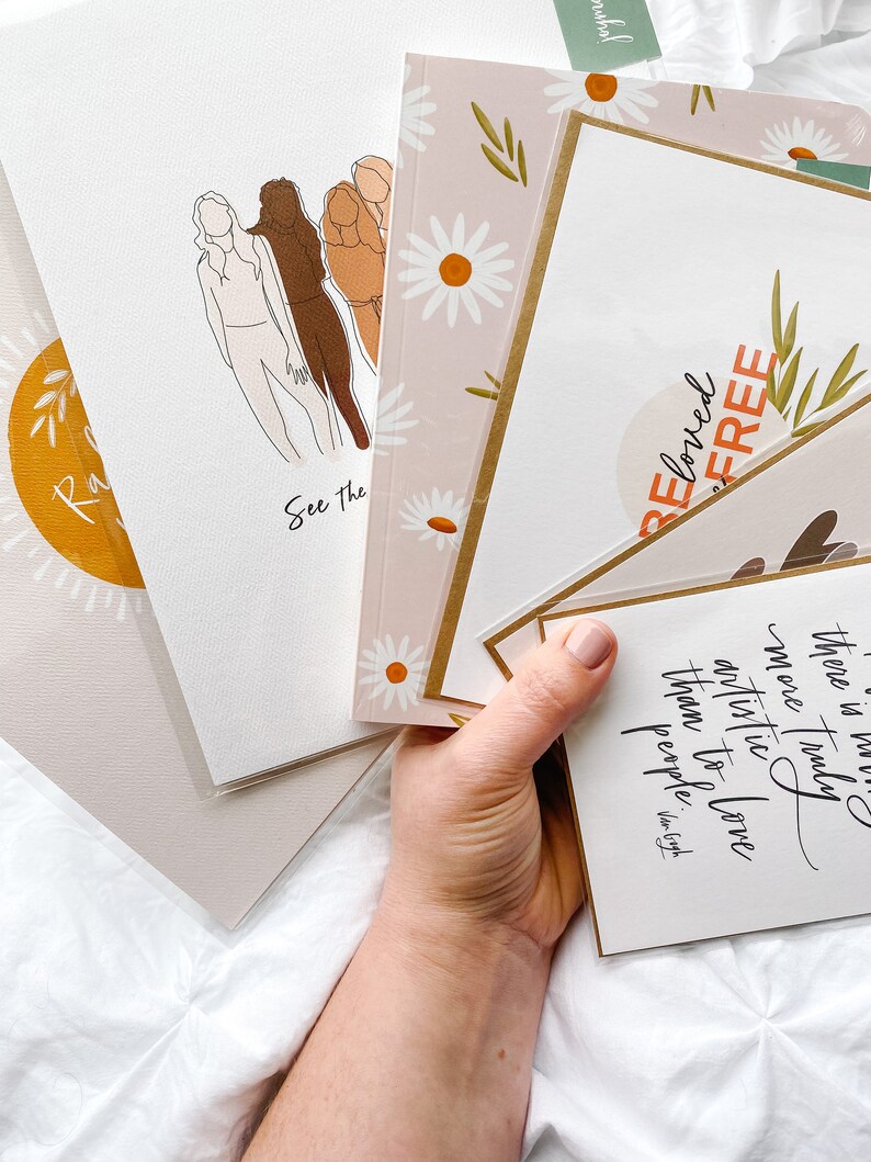 Blank Inside Greeting Card Hearts of the World Heart Etsy