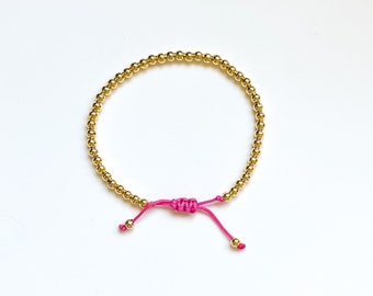 3 mm Gold Balls ~ Bracelet