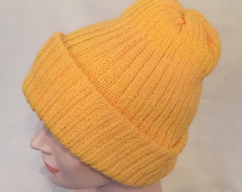 Yellow Double Layered Hat - Icelandic Production