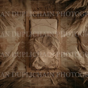 Digital Background, Neutral BOHO Newborn Digital Backdrop, Newborn Photo Prop Digital, Newborn Photography, Basket Backdrop, HIGH RESOLUTION