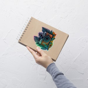 Holographic Camera Sticker / Floral Camera Sticker / Photography Sticker / Photographer Sticker / Cute Camera Vinyl Sticker