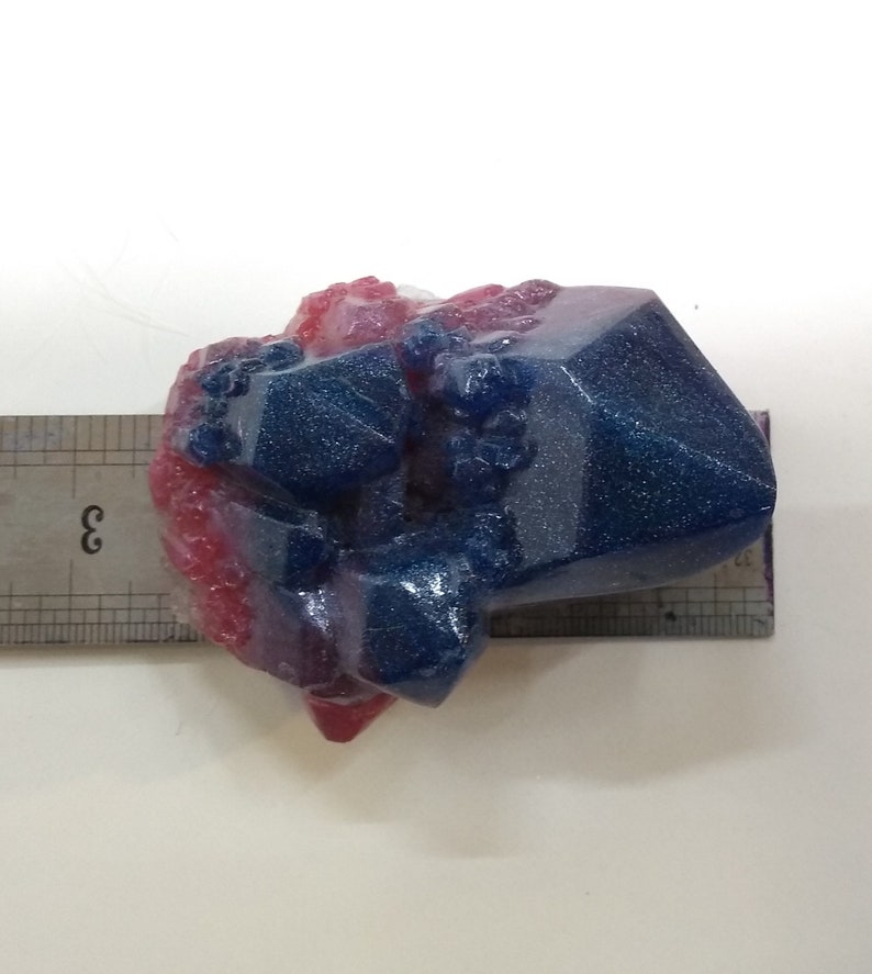 Wax /& Concrete Casting Medium Crystal Cluster Glossy Surface Silicone Mold for Resin Crafts Polymer Clay Soap