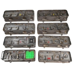 Han Solo Carbonite Raised Control Panels
