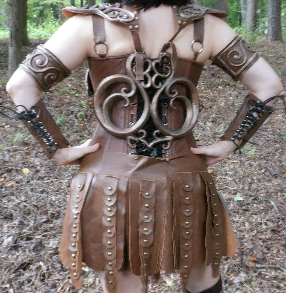 Xena Warrior Princess Armor and Costume Etsy