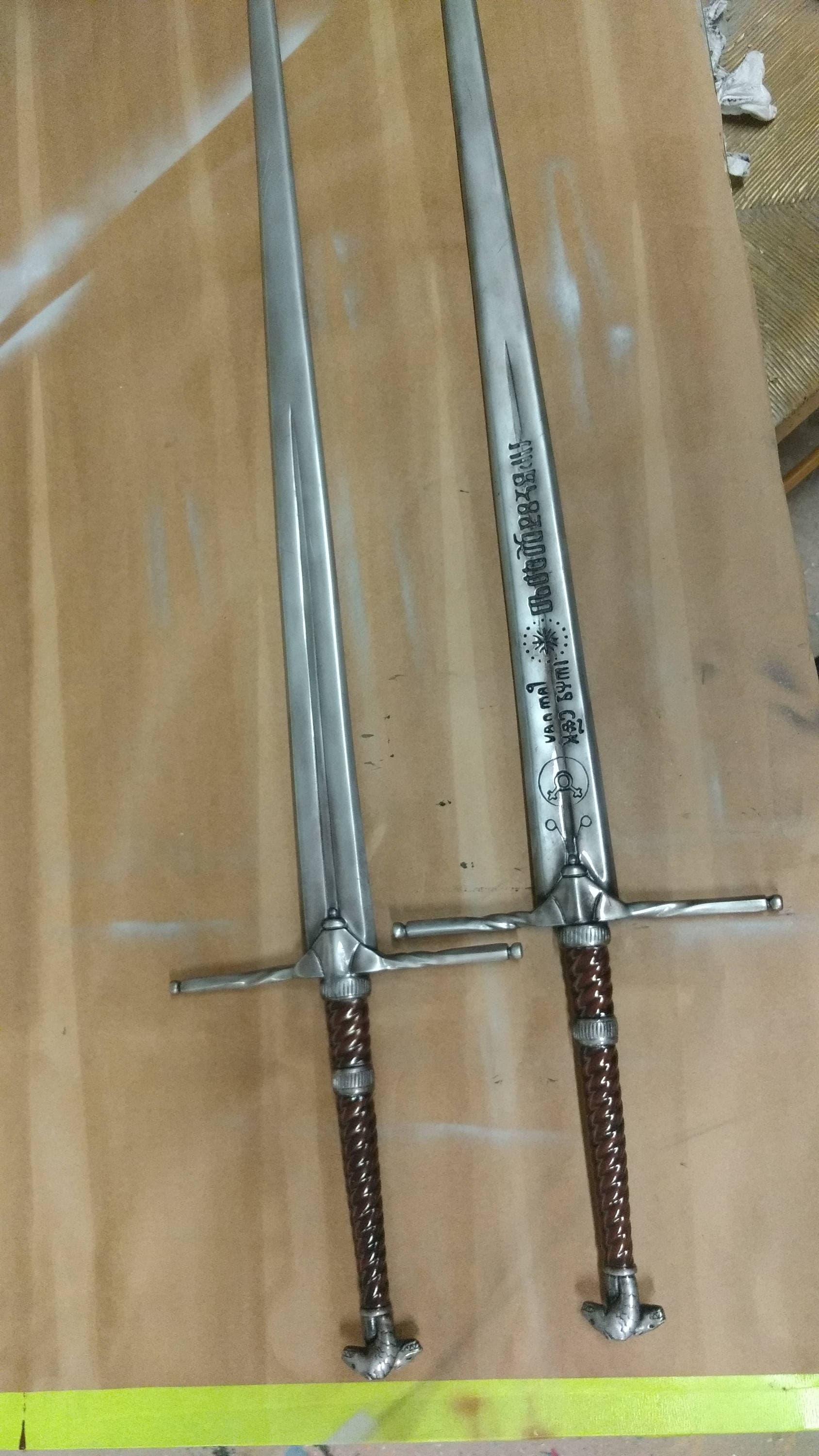 witcher 3 steel swords