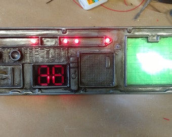 SINGLE Flat GRAPH Han Solo in Carbonite Control Panel