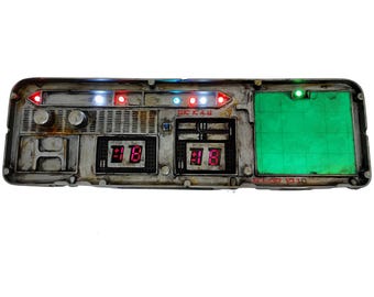 EINZELNE Flache GRAPH Han Solo in Carbonite Control Panel