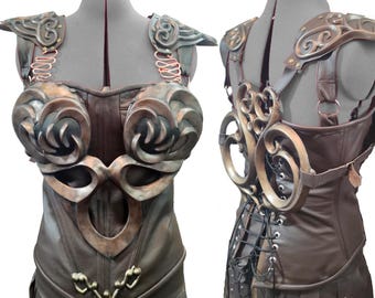 Armadura, faldas y corsé de la Princesa Guerrera Xena (sin chakram)