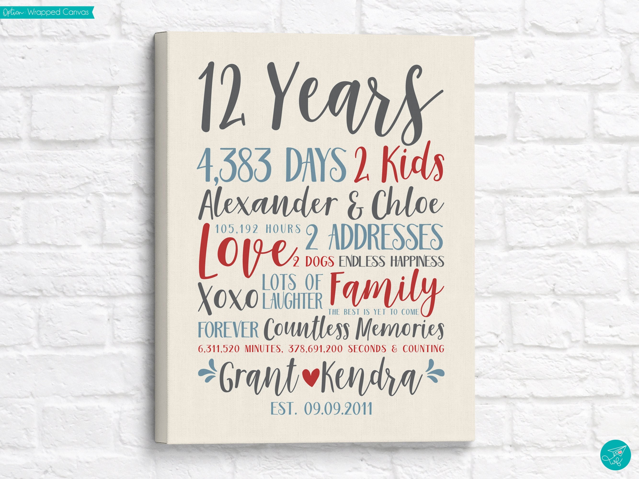 Anniversary Gift for Boyfriend Christmas Gift 12 Reasons Why I Love You  With Acrylic Photo Wooden Personalized Valentine's Day Gifts 