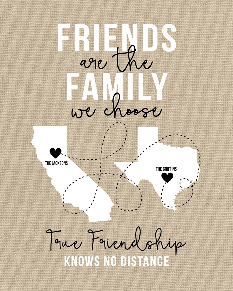 Friends of the Family Close Friends Gifts Christmas Gift for | Etsy