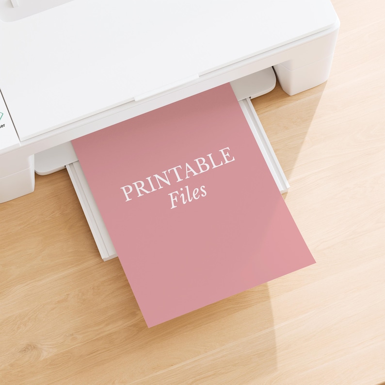 Custom Printable File: High-Resolution JPG & PDF (8x10, 11x14, 16x20) image 1