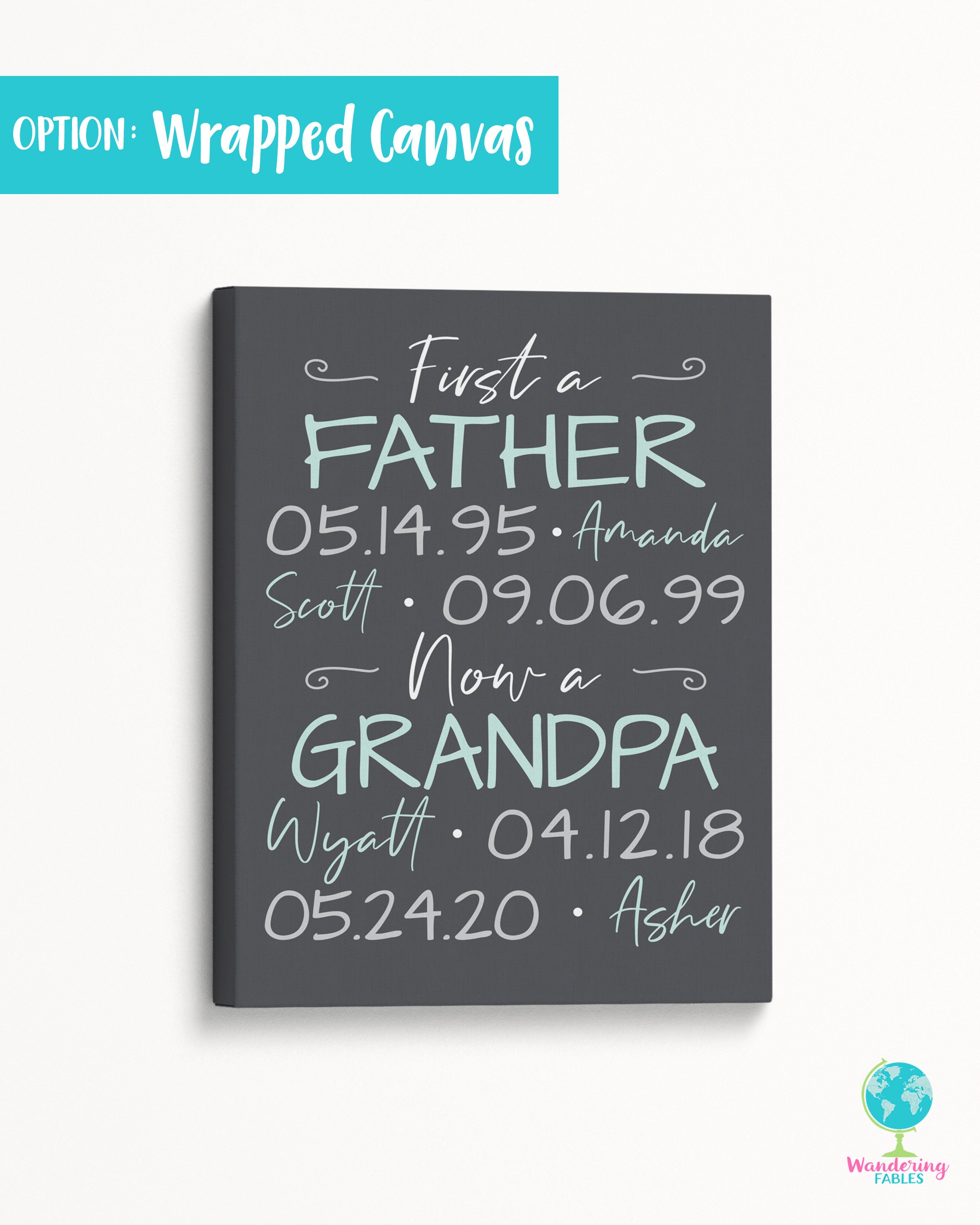 Download New Grandpa Gift Pregnancy Announcement New Grandfather Sign First Fathers Day Gift As Grandpa Papa Fathers Day Gift For Daddy