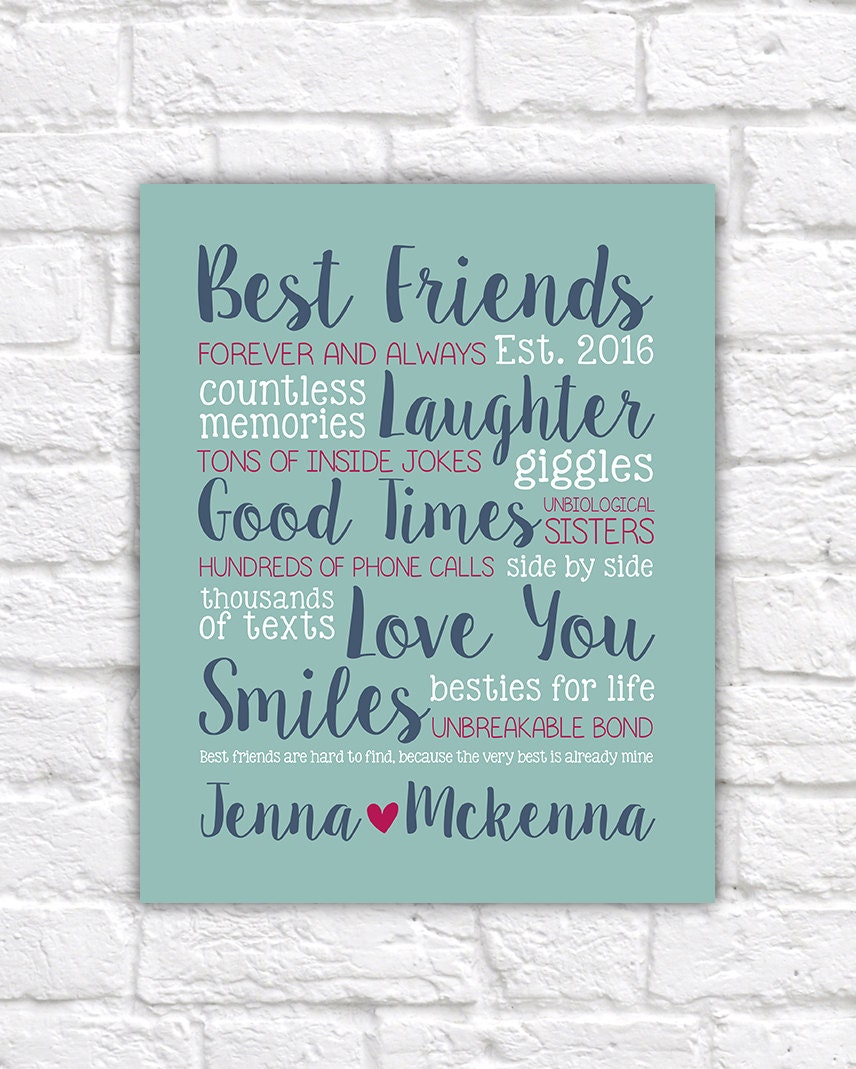 Hendson Best Friend Birthday Gifts for Women - Long Distance Friendship  Gifts For BFF, Bestfriend, Besties, Christmas - Best Friends are