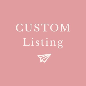 Custom Listing