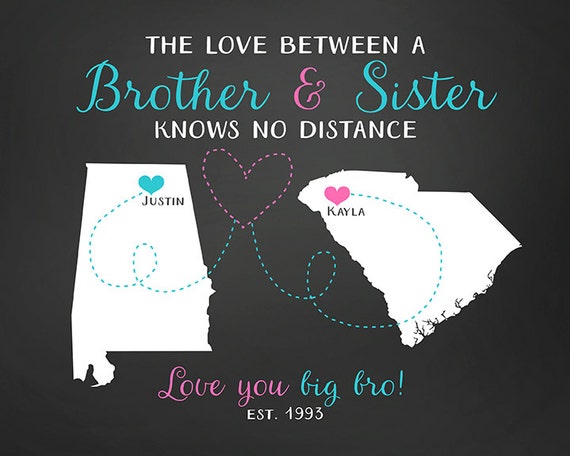 sister distance gifts