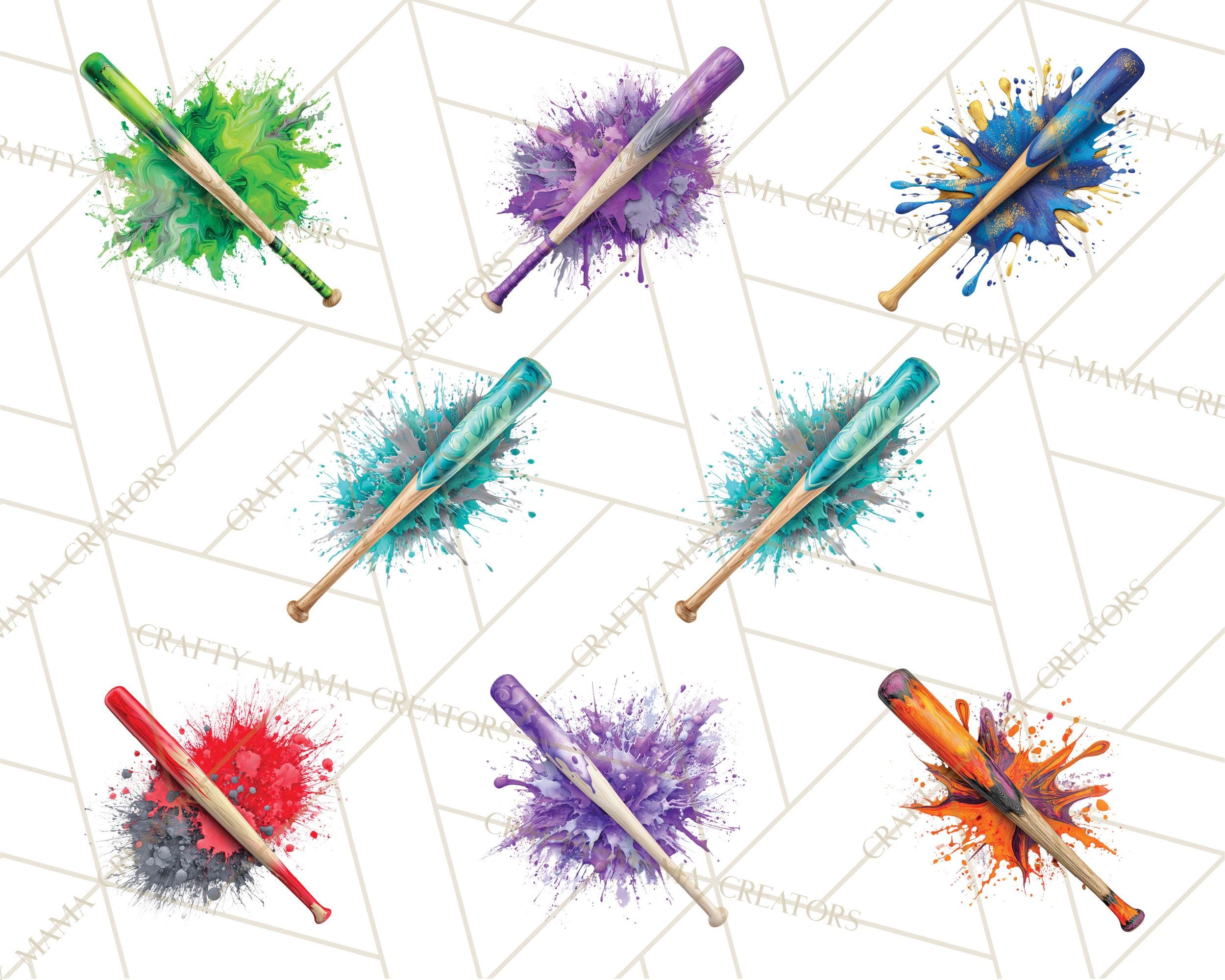 48 Png, Softball PNG Clipart, Sports Ball Clip Art With Paint Splash ...
