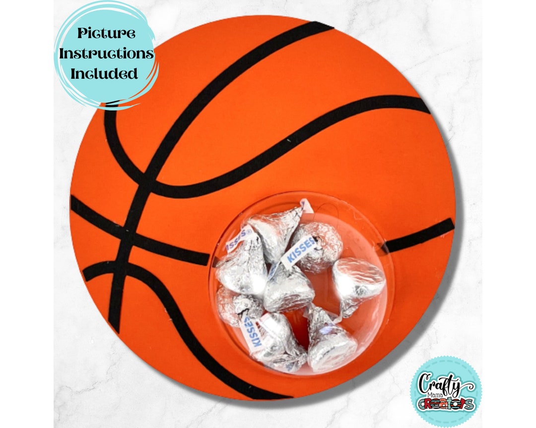 Basketball Candy Dome Svg, Kids Sports Svg, Basketball Svg, Sport Candy
