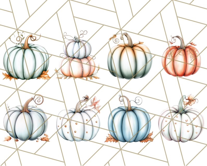 56 Png Fall Pumpkins Clipart PNG, Autumn Pumpkins Clip Art, Rustic ...