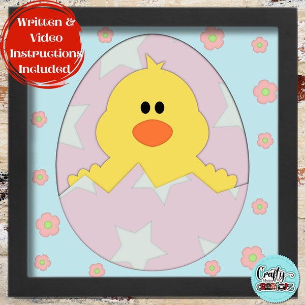 3D Easter Shadow Box Svg, Happy Easter Chick Shadowbox Svg, Easter 3D Layered Papercut, Spring Easter Chick SVG Files For Cricut 3D Easter Shadow Box Svg, Happy Easter Chick Shadowbox Svg, Easter 3D Layered Papercut, Spring Easter Chick SVG Files For Cricut