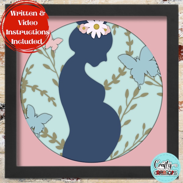 3D Mother's Day Shadow Box Svg, Mom Silhouette Shadowbox Svg, Mom Butterflies 3D Layered Papercut, Mum Silhouette SVG Files For Cricut 3D Mother's Day Shadow Box Svg, Mom Silhouette Shadowbox Svg, Mom Butterflies 3D Layered Papercut, Mum Silhouette SVG Files For Cricut