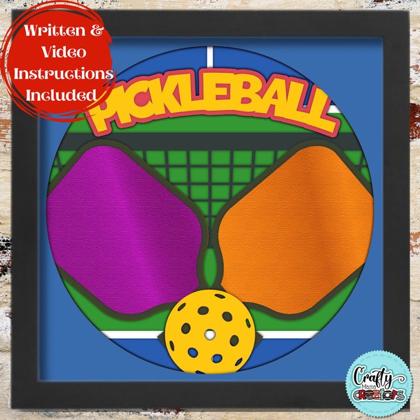 3D Pickleball Shadow Box Svg, Pickle ball Paddle Shadowbox Svg, Pickleball Svg 3D Layered Papercut, Sports SVG Files For Cricut, Paper Craft 3D Pickleball Shadow Box Svg, Pickle ball Paddle Shadowbox Svg, Pickleball Svg 3D Layered Papercut, Sports SVG Files For Cricut, Paper Craft