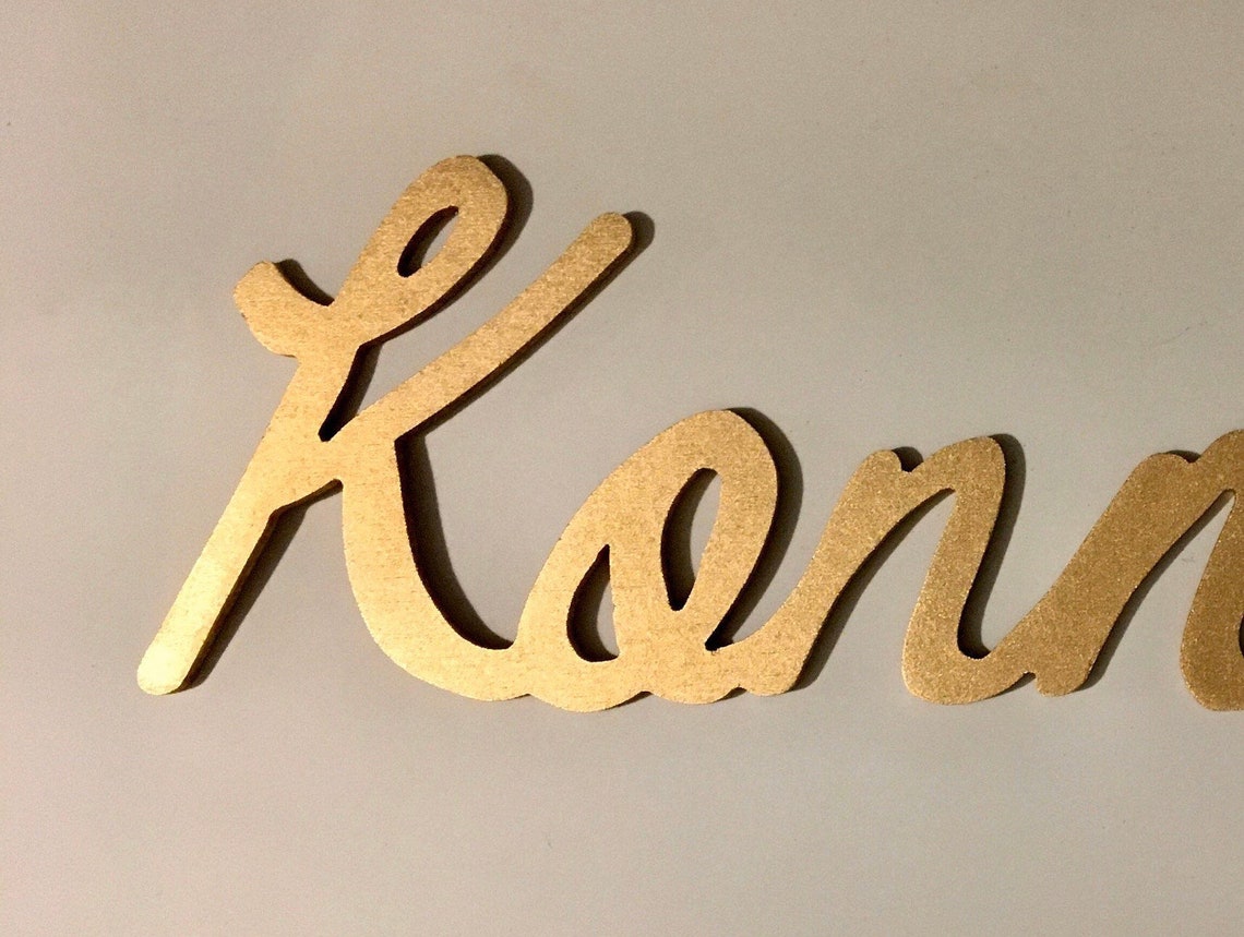 12cm Personalised Name Wall Plaque 12cm Tall 120mm Tall Etsy