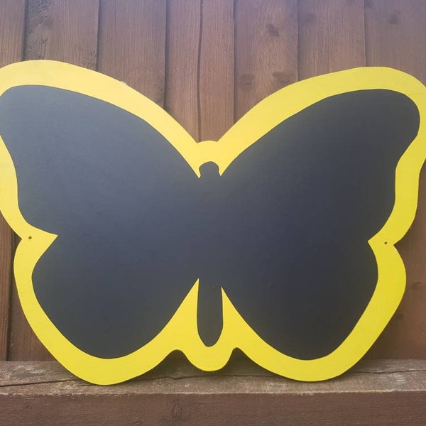 Large, butterfly shaped outdoor chalkboards, garden toys, preschool, early years learning
