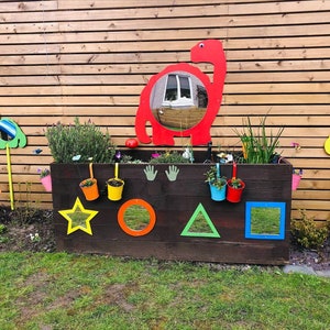 Set of ACRYLIC sensory mirrors, shapes, triangle, square, circle, star, sensory mirror, shatterproof, acrylic mirror, play area
