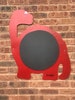 Large, Dinosaur, shaped outdoor chalkboards, garden toys, preschool, early years learning 