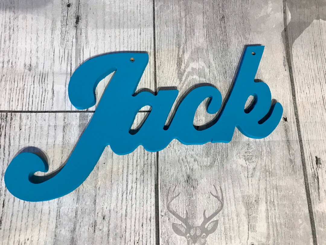 12cm Personalised Name Wall Plaque, 12cm Tall Letters, Toybox Sign, Flower Wall Mural, Mdf Name