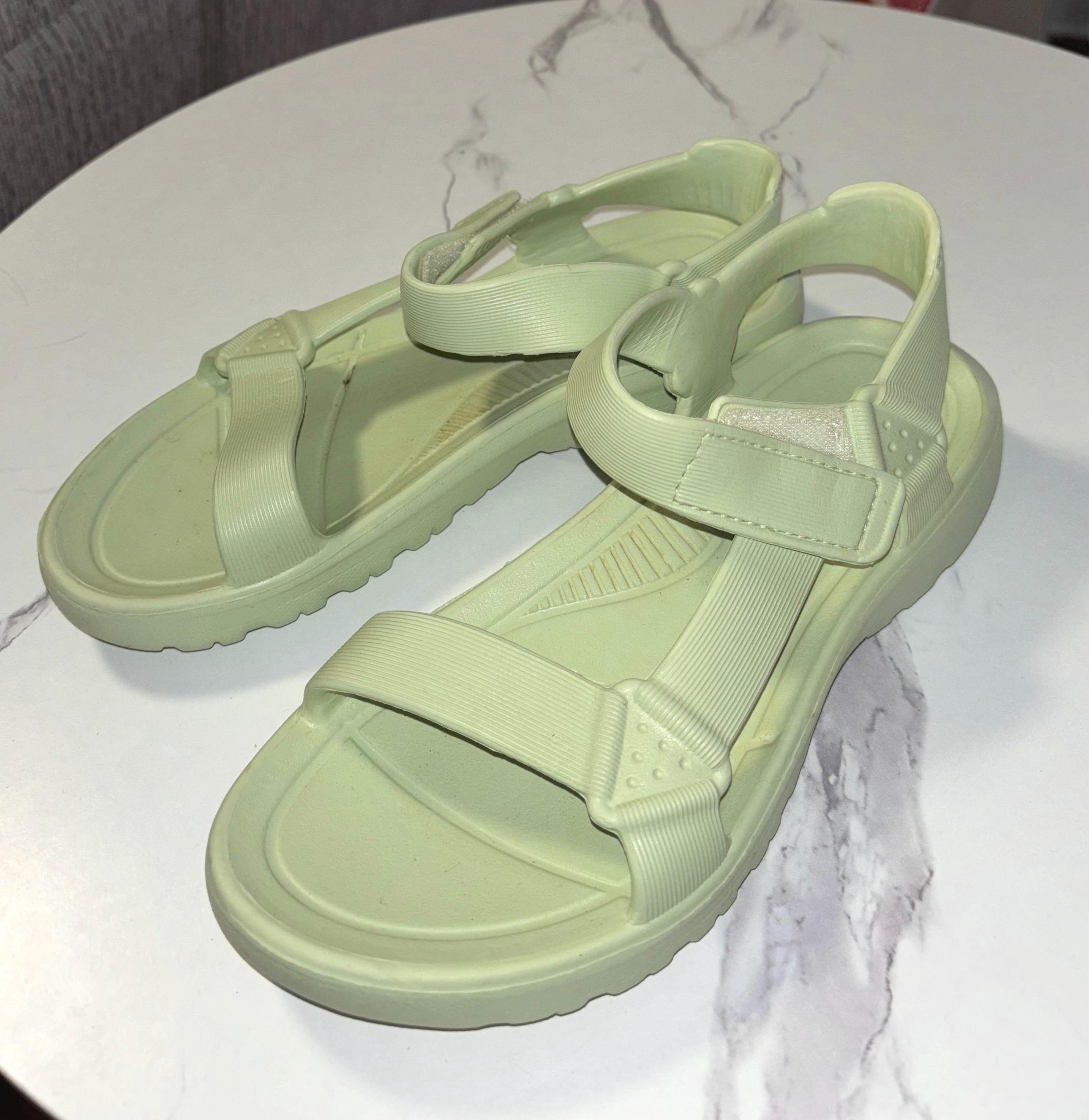 Mint Green Sandals - Etsy