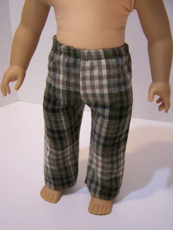 olive green plaid pants