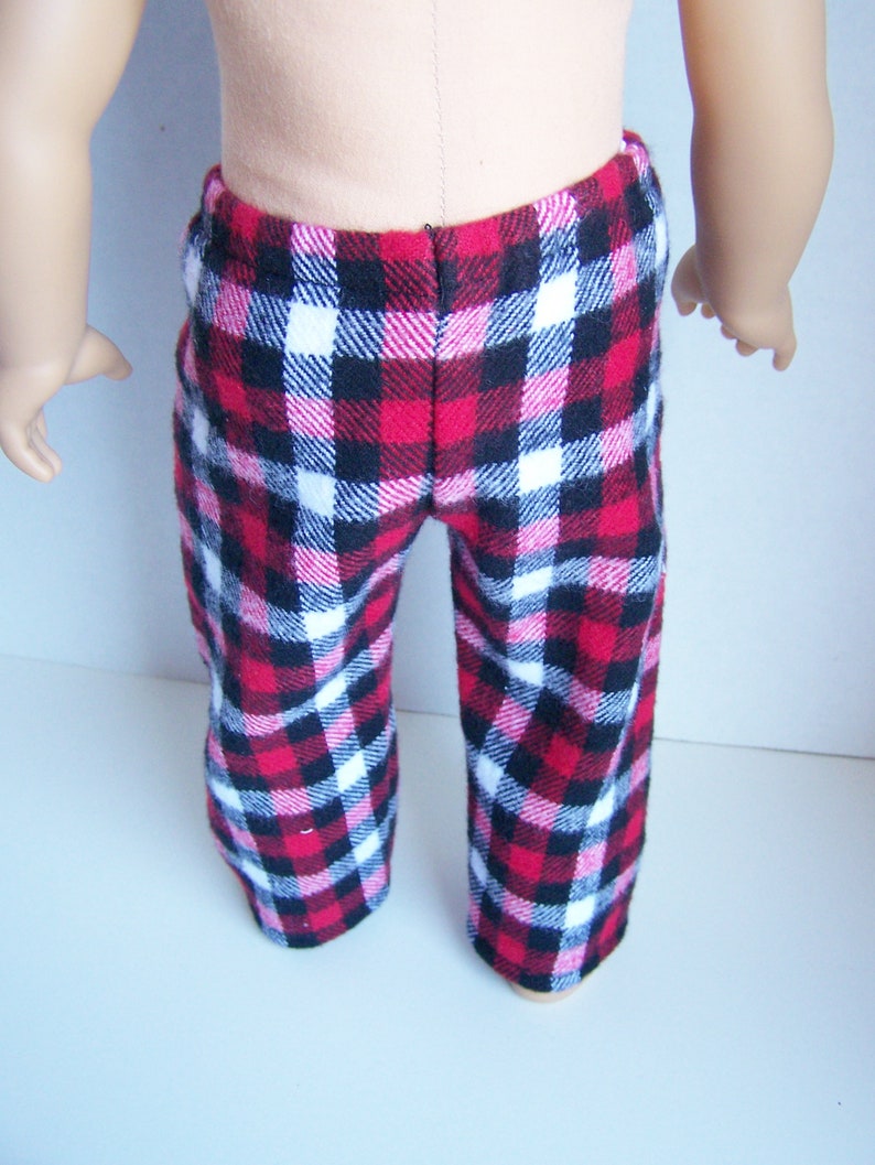 red flannel pj pants