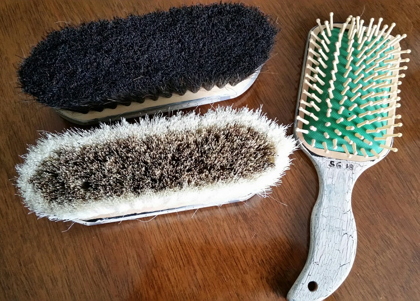 Hand Painted Wood Handle Horse Grooming Brushes trotting Etsy