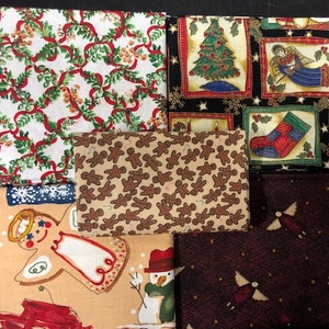 Fat Quarters / Christmas Fabric / 100% Cotton Fabric